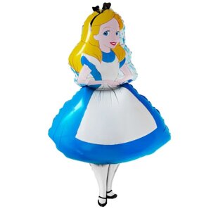 Шар фольгированный 42"Девочка Алиса», фигура