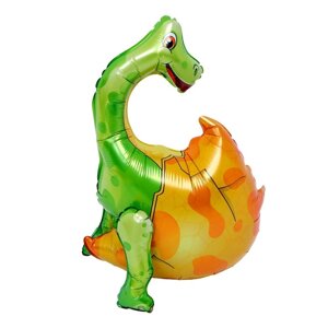Шар-игрушка фольгированный 20"Платеозавр в скорлупе», под воздух