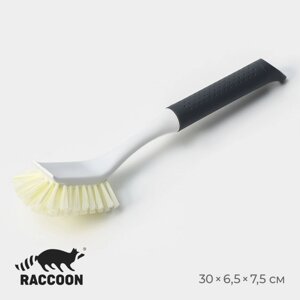 Щётка для мытья посуды Raccoon Breeze, удобная ручка, 306,58,5 см, ворс 2,5 см