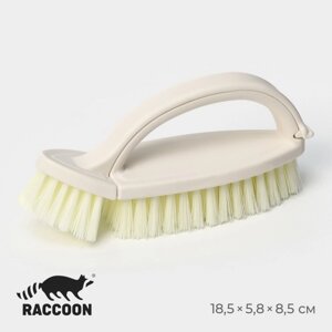 Щётка утюжок для уборки двойная Raccoon Breeze, 2 шт, 18,55,88,5 см, ворс 2,7 см, цвет молочный