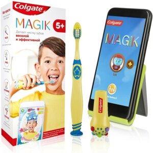 Щётка зубная для детей Colgate Magik, 5+мягкая