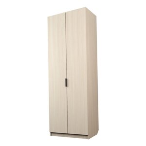 Шкаф 2-х дверный «Экон», 8005202300 мм, полки, цвет дуб молочный