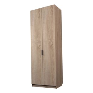 Шкаф 2-х дверный «Экон», 8005202300 мм, полки, цвет дуб сонома