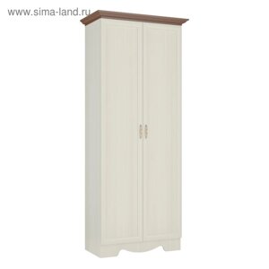 Шкаф двухдверный для одежды «Латте 2», 8764562134 мм, цвет бодега cветлый / орех донской