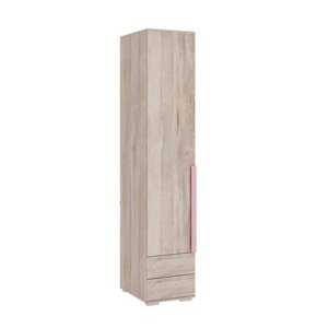 Шкаф однодверный «Лайк 54.01», 400 550 2100 мм, цвет дуб мария / роуз