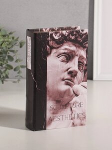 Шкатулка книга-сейф «Эстетика скульптуры» дерево, искусственная кожа, 21135 см
