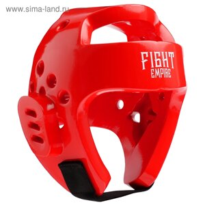 Шлем для тхэквондо FIGHT EMPIRE, р. L, цвет красный