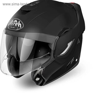 Шлем модуляр REV 19, матовый, размер M, чёрный