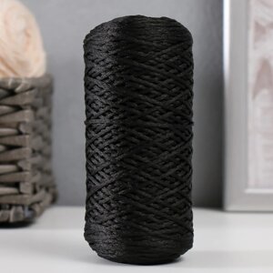 Шнур для вязания 100% полиэфир 1мм 200м/7510гр (13-черный)