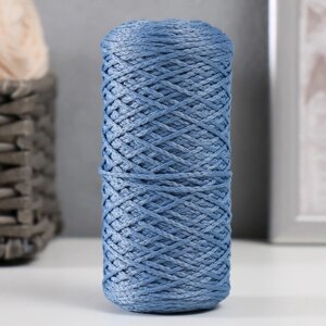 Шнур для вязания 100% полиэфир 1мм 200м/7510гр (17-серо-голубой)