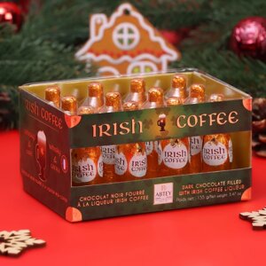 Шоколад фигурный IRISH COFFEE, с ликером и ирландским кофе, 13 1 г, Новый год