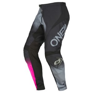Штаны для мотокросса O'NEAL Element Racewear V. 22, женские, размер 44, чёрные, серые