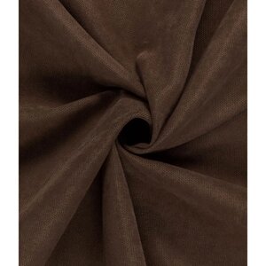Штора «Канвас», размер 150x260 см, цвет шоколад