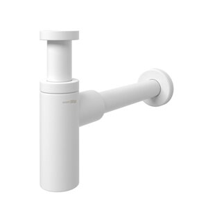 Сифон для раковины WasserKRAFT A150, 1 1/4" x 32 мм, латунь, белый