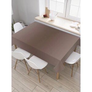 Скатерть на стол «Коричневый перелив», прямоугольная, оксфорд, размер 145х180 см