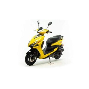 Скутер MotoLand FS, 50 см3, жёлтый