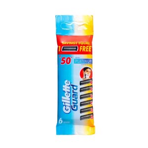 Сменные кассеты для Gillette Guard (6шт)