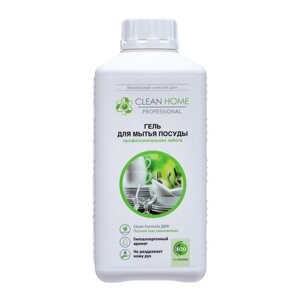 Средство для мытья посуды Clean home, запасной блок, 1 л