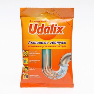Средство для удаления засоров в трубах Udalix, 70 гр