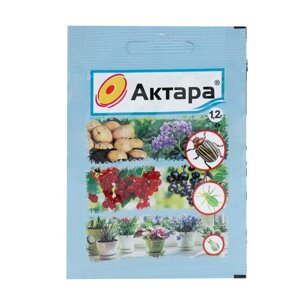 Средство от вредителей Актара (сухая), инсектицид, 1,2 г