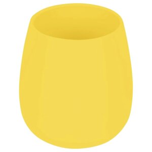Стаканчик для рисования 290 мл "Мульти-Пульти", силиконовый, жёлтый
