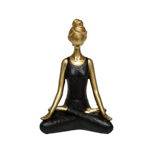 Статуэтка «Йога Бирма», 13590195 мм, цвет золотой / чёрный