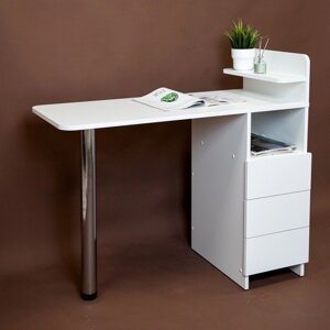 Стол маникюрный «Камея», 1020 х 450 х 930, Белый