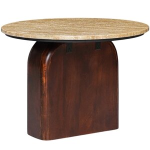 Столик приставной Torhill, 600600420 мм, цвет бежевый / орех