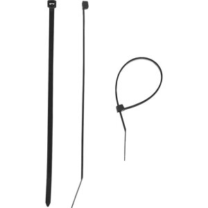 Стяжки кабельные "ЗУБР" черные КС-Ч1, 3.6 x 250 мм, нейлон, 100 шт.