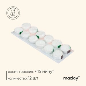 Сухое горючее Maclay, 12 шт.