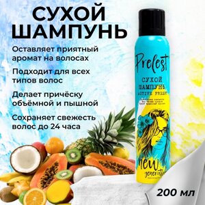 Сухой шампунь для волос "Прелесть Professional" new generation active fresh, 200 мл