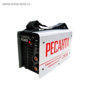 Сварочный инвертор "Ресанта" САИ-250, 140-240 В, 250А, 7.7 кВт