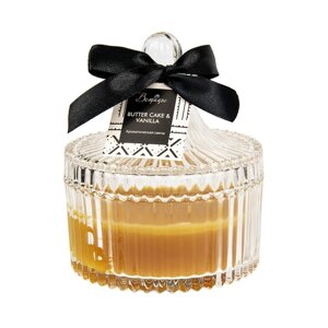 Свеча ароматическая в стекле butter CAKE & vanilla, 10.512 см
