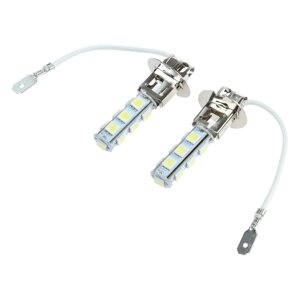 Свеотдиодная автолампа TORSO, H3, 12 В, 13 SMD-5050, 2 шт, белый