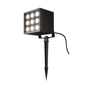 Светильник ландшафтный Outdoor O309FL-L18B3K, 18Вт, 11х12,5х32,5 см, LED, 1000Лм, 3000К, цвет чёрный