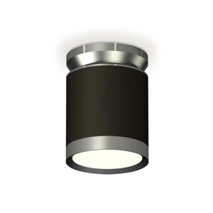 Светильник накладной Ambrella light, XS8142040, GX53 LED 12 Вт, цвет чёрный песок, графит