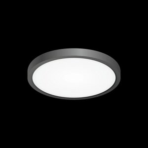 Светильник накладной Citilux «Бейсик» CL738181V, 23х23 см, 1х18Вт, LED, цвет черный