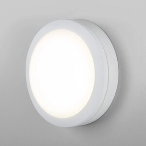 Светильник настенно-потолочный Elektrostandard, Circle LED 15 Вт, 170x170x60 мм, IP65, цвет белый
