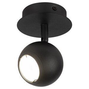 Светильник настенно-потолочный спот OL36 BK MR16 GU10 IP20, цвет чёрный