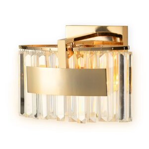 Светильник настенный с хрусталём Ambrella light, Traditional, TR5095, E14, цвет золото