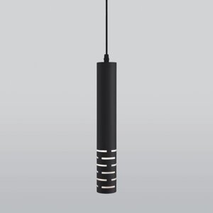 Светильник подвесной акцентный Elektrostandard, DLN003 GU10 55x55x350 мм, IP20, цвет чёрный матовый