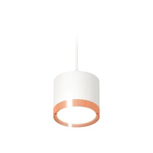 Светильник подвесной Ambrella light, XP8110012, GX53 LED 12 Вт, цвет белый песок, золото розовое
