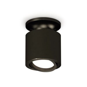 Светильник поворотный Ambrella light, XS7402060, MR16 GU5.3, GU10 LED 10 Вт, цвет чёрный песок, чёрный
