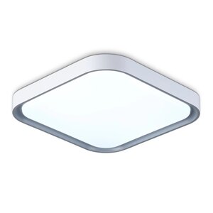 Светильник светодиодный потолочный Ambrella light, Air, FZ1256, LED, 27 Вт, 2025Lum, 5000К, цвет белый, серый