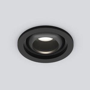 Светильник точечный светодиодный встраиваемый Elektrostandard, Luss, 55х55х43 мм, 5Вт, LED, 400Лм, 4200К, цвет чёрный