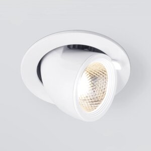 Светильник точечный светодиодный встраиваемый Elektrostandard, Osellu, 90х90х75 мм, 9Вт, LED, 1119Лм, 4200К, цвет белый