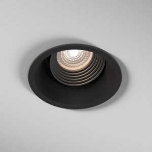 Светильник встраиваемый Elektrostandard, Punto, 93х93х46 мм, GU10, цвет чёрный