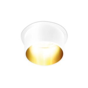 Светильник встраиваемый точечный Ambrella Techno Spot Standard Tech TN201, GU5.3, цвет белый, золото