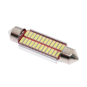 Светодиодная лампа для автомобиля Cartage, 5W, 12 В, 22 SMD, 41 мм, свет белый