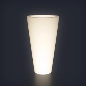 Светодиодное кашпо Cone L, 60 108 60 см, IP65, 220 В, свечение белое